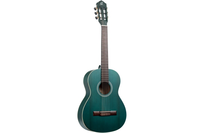 Chitară clasică Ortega Student Series Classic Guitar 6 String 3/4 - Ocean Blue