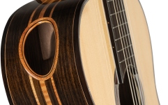 Chitară clasică Ortega The Private Room 4/4 Nylon String Guitar 6-String - Natural + Gig Bag GRANDSUITE
