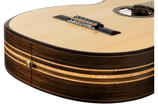 Chitară clasică Ortega The Private Room 4/4 Nylon String Guitar 6-String - Natural + Gig Bag GRANDSUITE