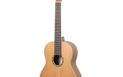 Chitară clasică pentru stângaci Ortega B-Grade  Classical Guitar Family Series Pro 4/4 Lefty - Natural Cedar + Bag
