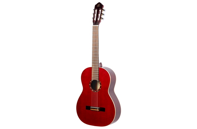 Chitară clasică stângaci Ortega Classical Guitar Family Series 4/4 inclusive Bag Lefthand - WR - Winered