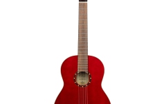 Chitară clasică stângaci Ortega Classical Guitar Family Series 4/4 inclusive Bag Lefthand - WR - Winered