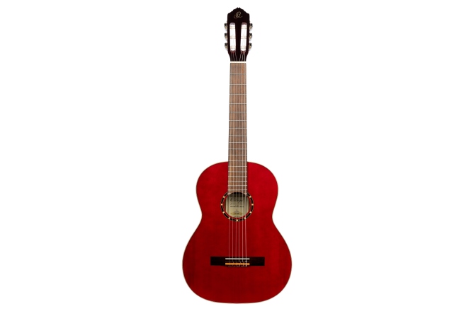 Chitară clasică stângaci Ortega Classical Guitar Family Series 4/4 inclusive Bag Lefthand - WR - Winered