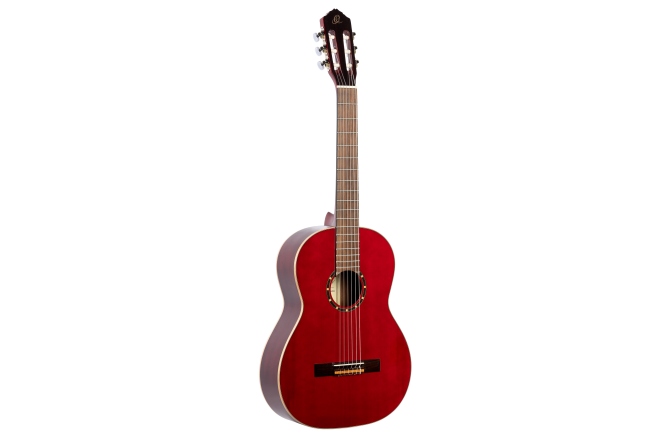 Chitară clasică stângaci Ortega Classical Guitar Family Series 4/4 inclusive Bag Lefthand - WR - Winered
