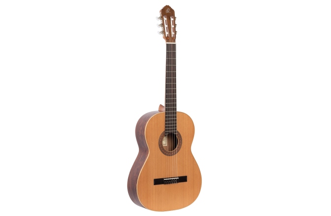 Chitară clasică stângaci Ortega Classical Guitar Traditional Series 4/4 inclusive Gigbag Lefthand Made in Spain - NT - Natural Cedar