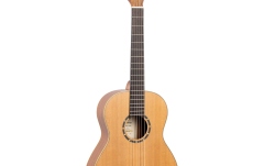 Chitară clasică stângaci Ortega Concert Guitar Lefthand 3/4 Size - Natural Ceder + Bag