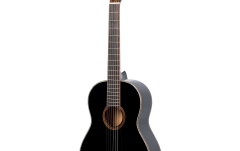 Chitară clasică stângaci Ortega Family Series 4/4 Classical Guitar 6 String Lefty - black + bag
