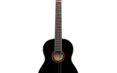 Chitară clasică stângaci Ortega Family Series 4/4 Classical Guitar 6 String Lefty - black + bag