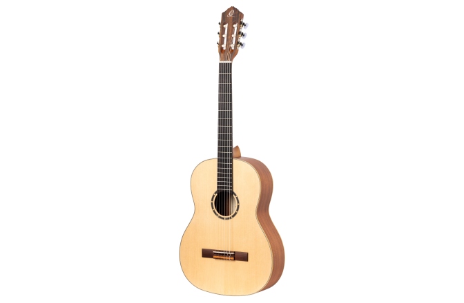 Chitară clasică stângaci Ortega Family Series 4/4 Classical Guitar 6 String slim neck Lefty - Natural + Bag