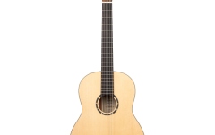 Chitară clasică stângaci Ortega Family Series 4/4 Classical Guitar 6 String slim neck Lefty - Natural + Bag