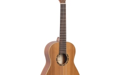 Chitară clasică stângaci Ortega Family Series Classical Guitar 1/2 - Natural Cedar + Bag