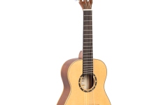 Chitară clasică stângaci Ortega Family Series Classical Guitar 1/4 Lefty - Natural + Bag