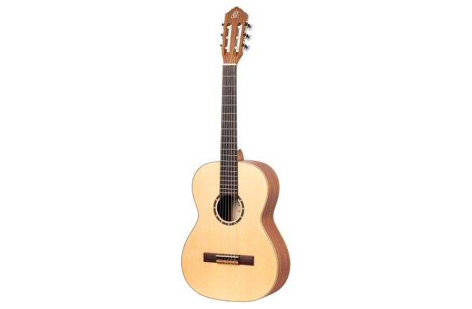 Chitară clasică  stângaci Ortega Family Series Classical Guitar 7/8 Lefty - Natural + Bag