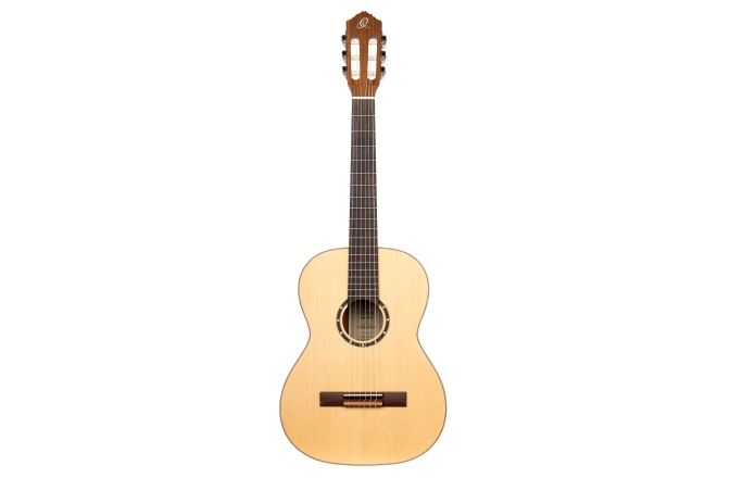 Chitară clasică  stângaci Ortega Family Series Classical Guitar 7/8 Lefty - Natural + Bag