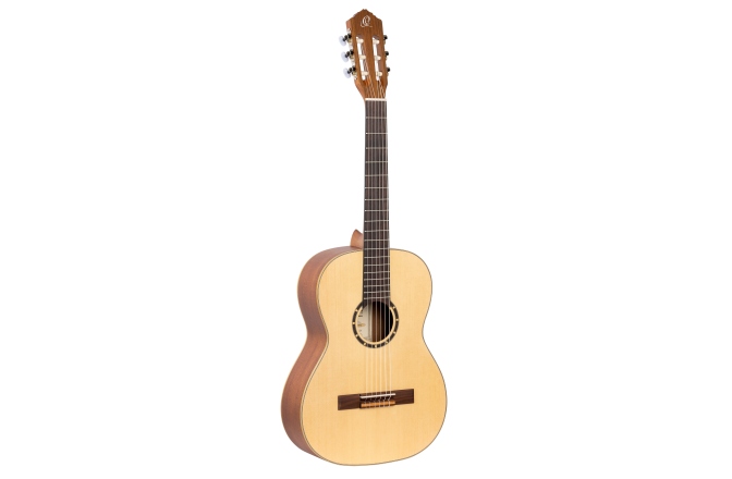 Chitară clasică  stângaci Ortega Family Series Classical Guitar 7/8 Lefty - Natural + Bag