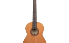 Chitară clasică stângaci Ortega Traditional Series Classical Guitar  4/4 Lefty Made in Spain - Natural Cedar + Bag