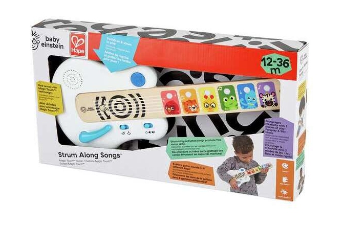 Chitară de jucărie Hape Touch Guitar Kids