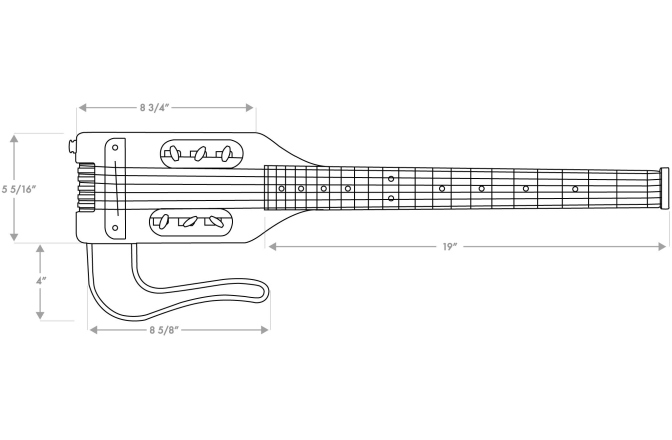 Chitară elctro-acustică Traveler Guitar  - Ultra-Light Acoustic - Antique Brown