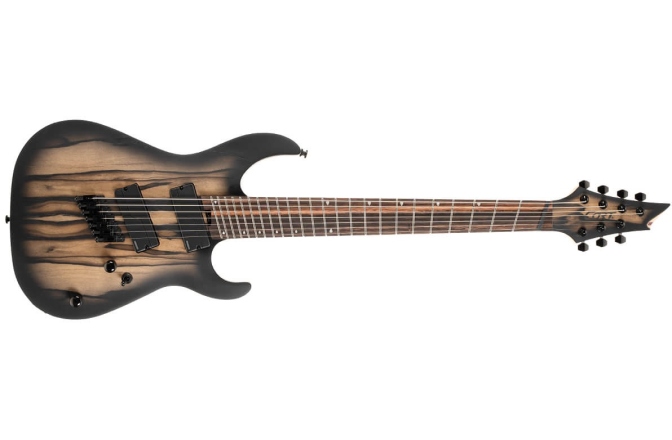Chitară electrică 7 corzi Cort KX507MS - Natural Black Burst