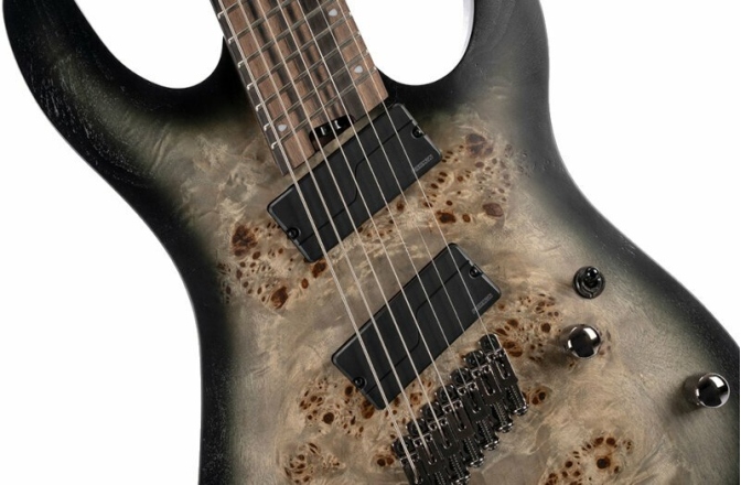 Chitară Electrică 7 Corzi Cort KX507MS - Star Dust Black