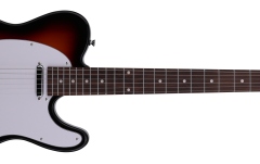 Chitară electrică Arrow Telico TL 11 Dark Sunburst Rosewood/White