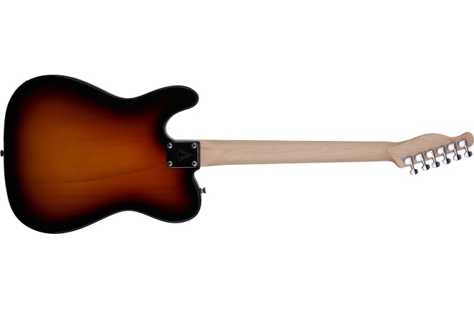 Chitară electrică Arrow Telico TL 11 Dark Sunburst Rosewood/White