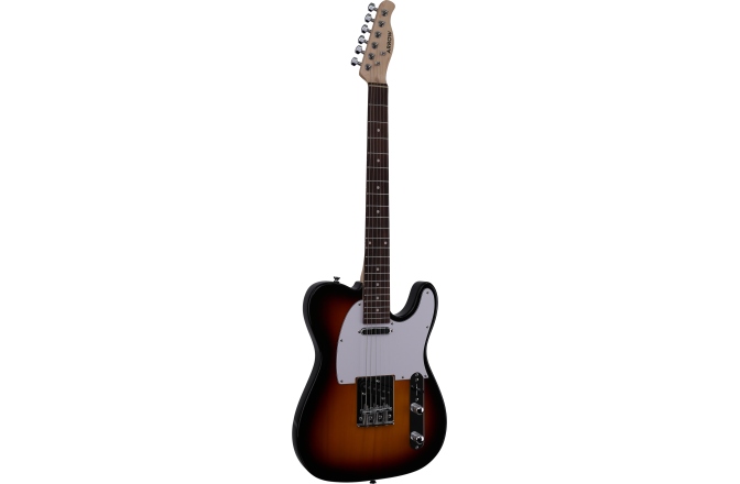 Chitară electrică Arrow Telico TL 11 Dark Sunburst Rosewood/White