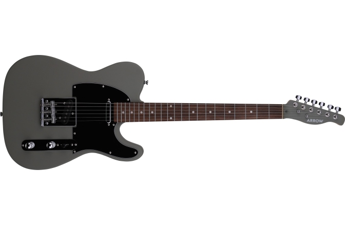 Chitară electrică Arrow Telico TL 11 Grey Mat Rosewood/Black