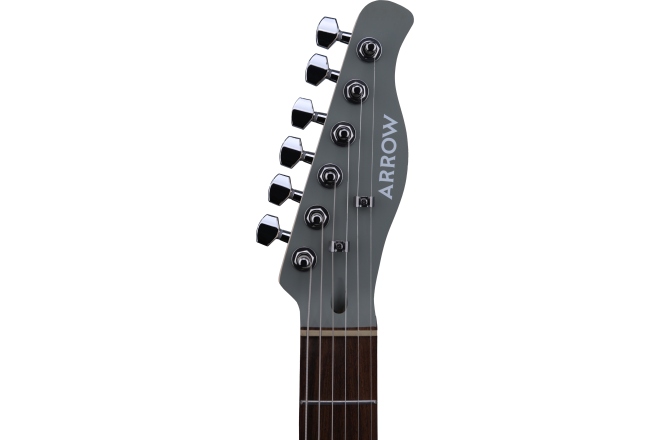 Chitară electrică Arrow Telico TL 11 Grey Mat Rosewood/Black