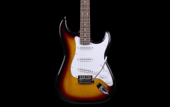 Chitară electrică Arrow Tonecaster ST 111 Amburst Rosewood/White