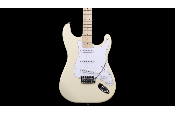 Chitară electrică Arrow Tonecaster ST 111 Creamy Maple/White