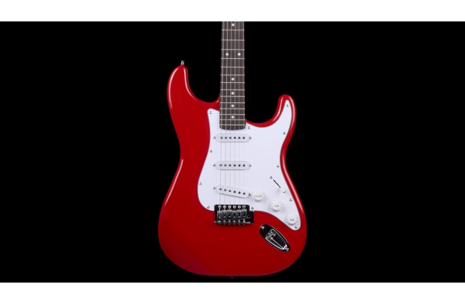 Chitară electrică Arrow Tonecaster ST 111 Diamond Red Rosewood/White