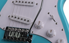 Chitară electrică Arrow Tonecaster ST 111 Green Rosewood/White