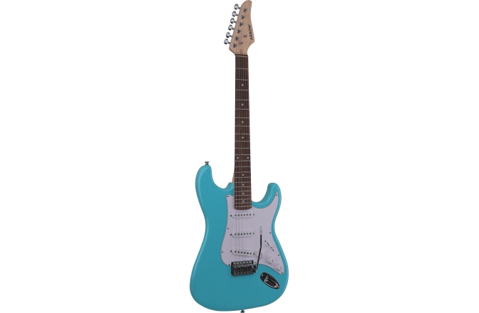 Chitară electrică Arrow Tonecaster ST 111 Green Rosewood/White