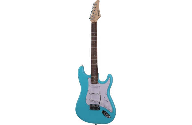 Chitară electrică Arrow Tonecaster ST 111 Green Rosewood/White