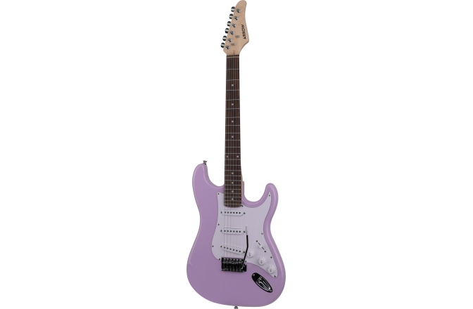 Chitară electrică Arrow Tonecaster ST 111 Pink Rosewood/White