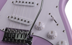 Chitară electrică Arrow Tonecaster ST 111 Pink Rosewood/White