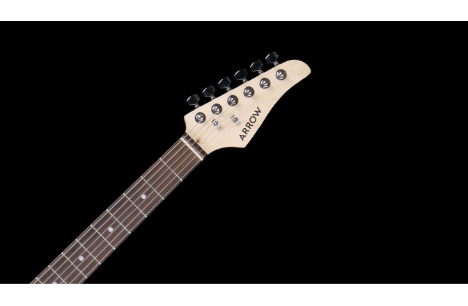 Chitară electrică Arrow Tonecaster ST 111 Snow White Rosewood/White