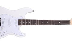 Chitară electrică Arrow Tonecaster ST 111 Snow White Rosewood/White