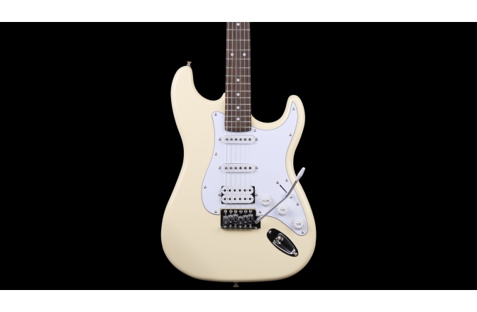 Chitară electrică Arrow Tonecaster ST 211 Cream Rosewood/White