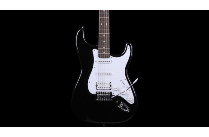 Chitară electrică Arrow Tonecaster ST 211 Deep Black Rosewood/White
