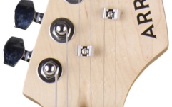 Chitară electrică Arrow Tonecaster ST 211 Deep Black Rosewood/White