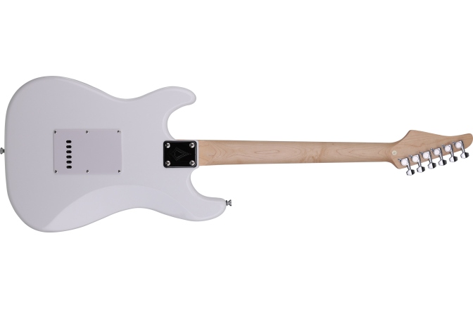 Chitară electrică Arrow Tonecaster ST 211 Snow White Rosewood/White
