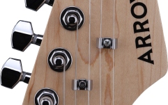 Chitară electrică Arrow Tonecaster ST 211 Snow White Rosewood/White