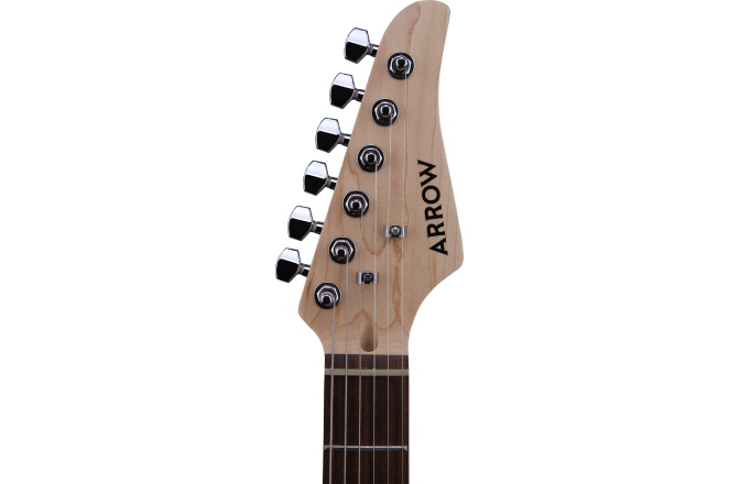 Chitară electrică Arrow Tonecaster ST 211 Snow White Rosewood/White