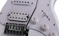 Chitară electrică Arrow Tonecaster ST 211 Snow White Rosewood/White