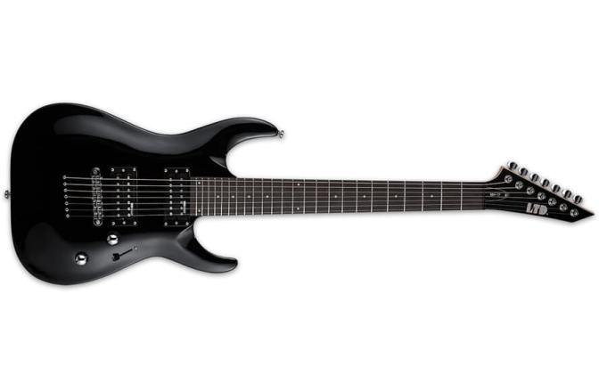 Chitară electrică cu 7 corzi LTD MH-17 KIT Black