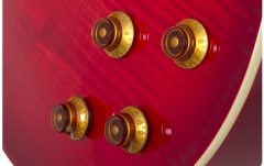 Chitară electrică Epiphone Les Paul Standard Plus-Top Pro Blood Orange