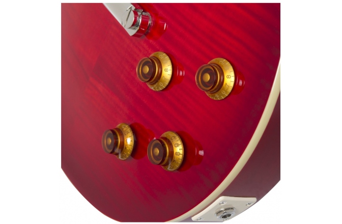 Chitară electrică Epiphone Les Paul Standard Plus-Top Pro Blood Orange