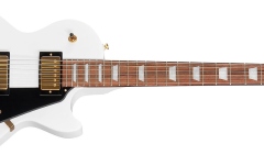Chitară electrică Epiphone Les Paul Studio Gold Hardware Alpine White